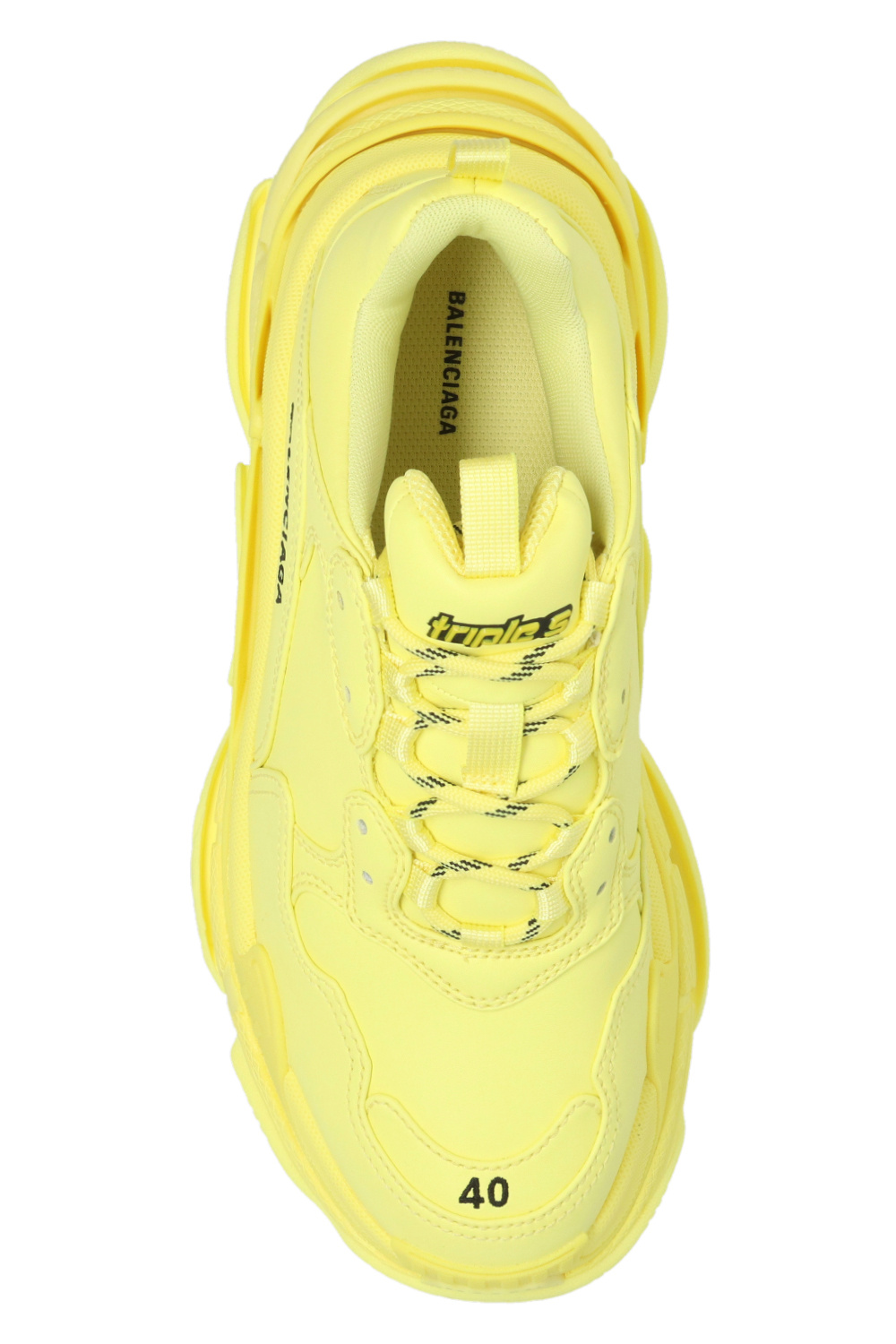 All yellow balenciaga triple cheap s